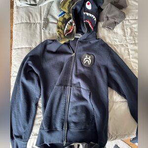 Bape x Medicom BE@R Shark Fullzip Hoodie